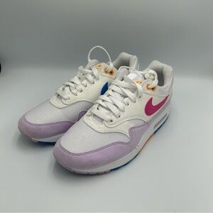 Nike Air Max 1 ‘87 White Alchemy Shoes Sneakers HF5071-100 Size 9 Women’s Pink